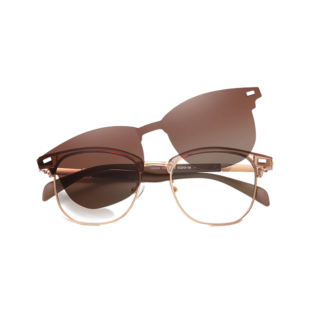 Nate Glasses - 2 in 1 Clip-On